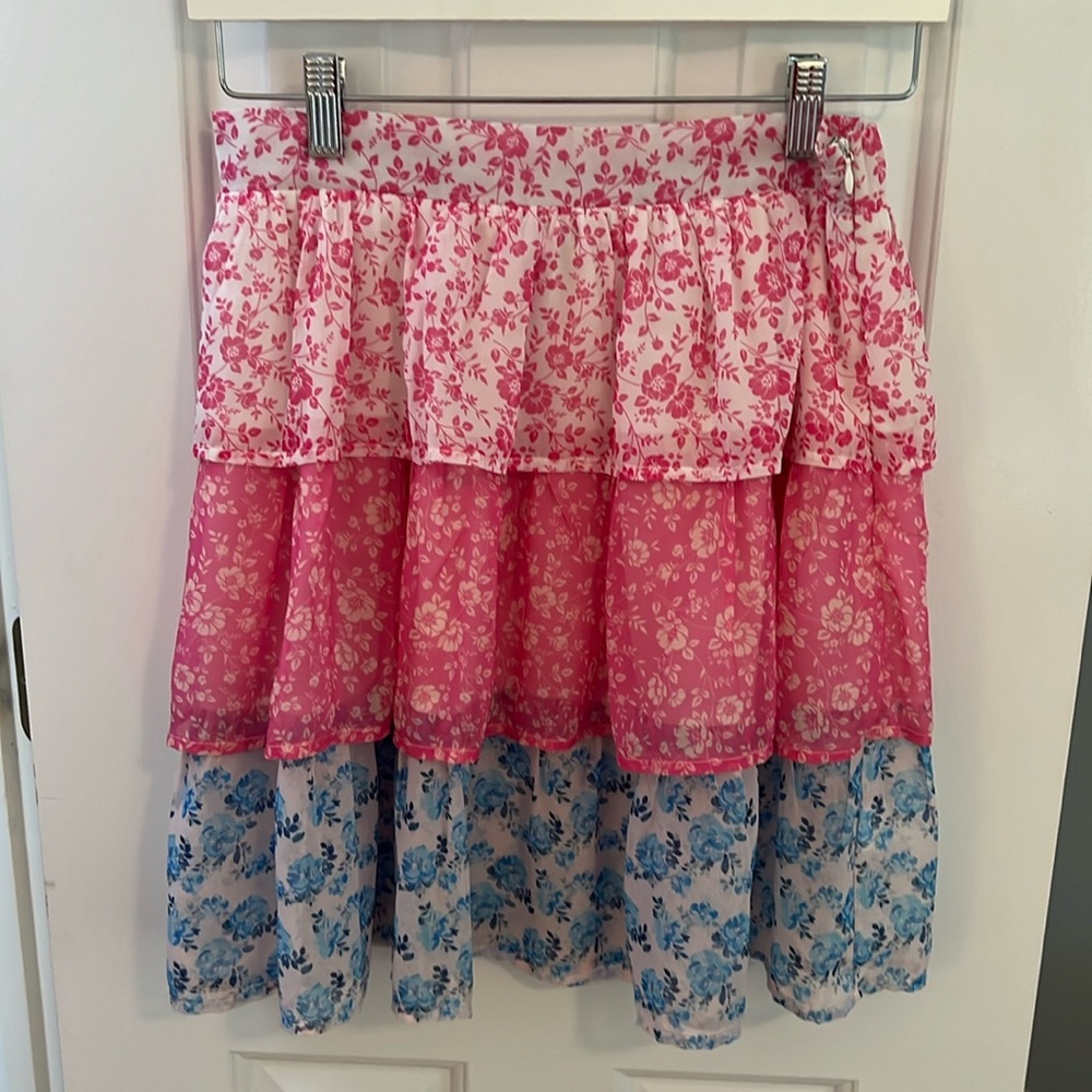 Tiered Flower Aura Skirt